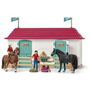 Игровой набор Schleich Большой конный двор с жилым домом и конюшней 42416 (фото modal nav 3)