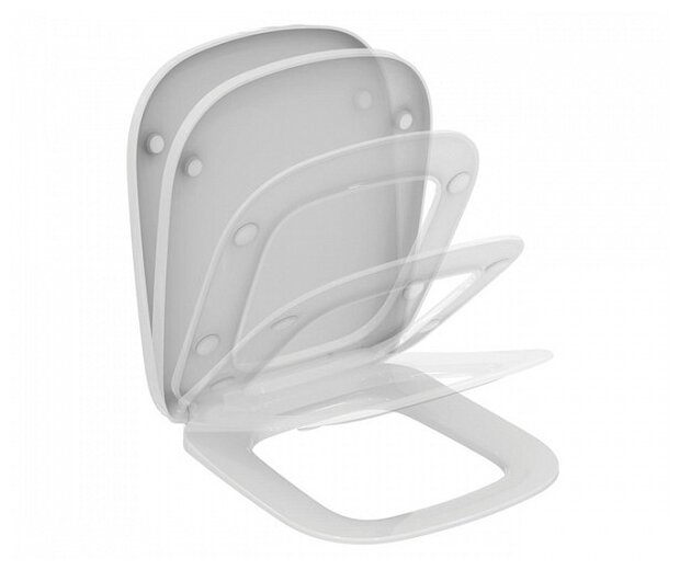 Крышка-сиденье для унитаза Ideal STANDARD Esedra T3183 (фото modal 1)