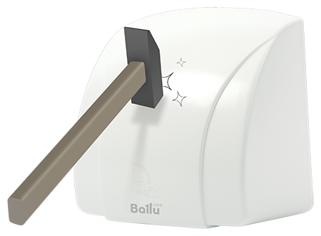 Сушилка для рук Ballu BAHD-1800 1800 Вт (фото modal 2)