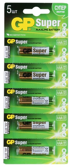 Батарейка GP Super Alkaline 24А (фото modal 3)