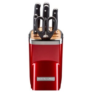 Набор KitchenAid Professional series 4 ножа, ножницы и мусат с подставкой (фото modal nav 2)