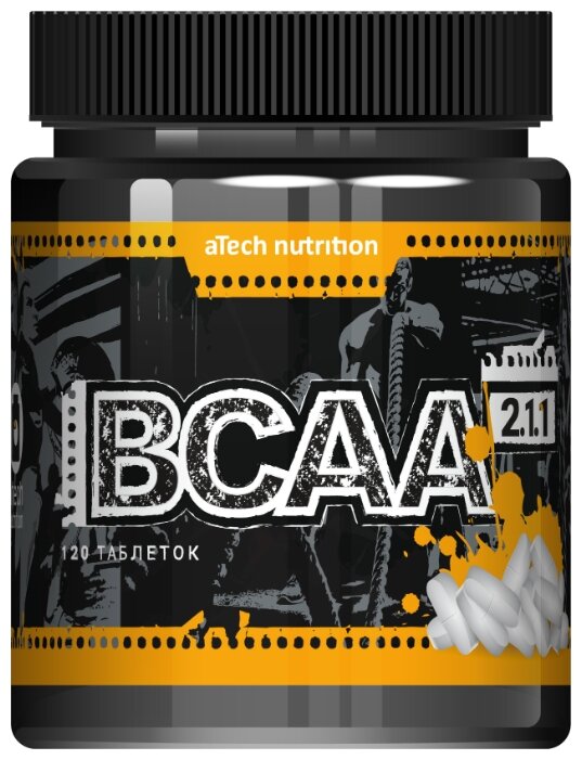 BCAA aTech Nutrition ВСАА 2:1:1 (120 таблеток) (фото modal 1)