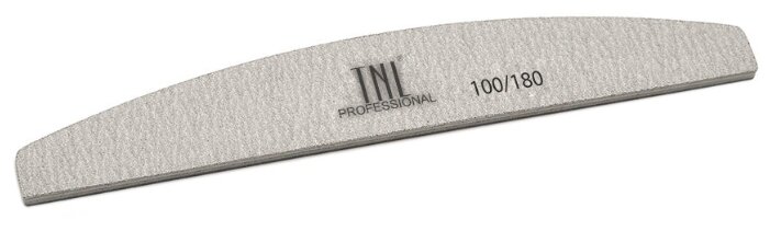 TNL Professional Пилка лодочка хит продаж, 100/180 грит (в индивидуальной упаковке) (фото modal 1)