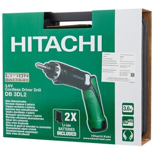 Аккумуляторная отвертка Hitachi DB3DL2 (фото modal nav 9)