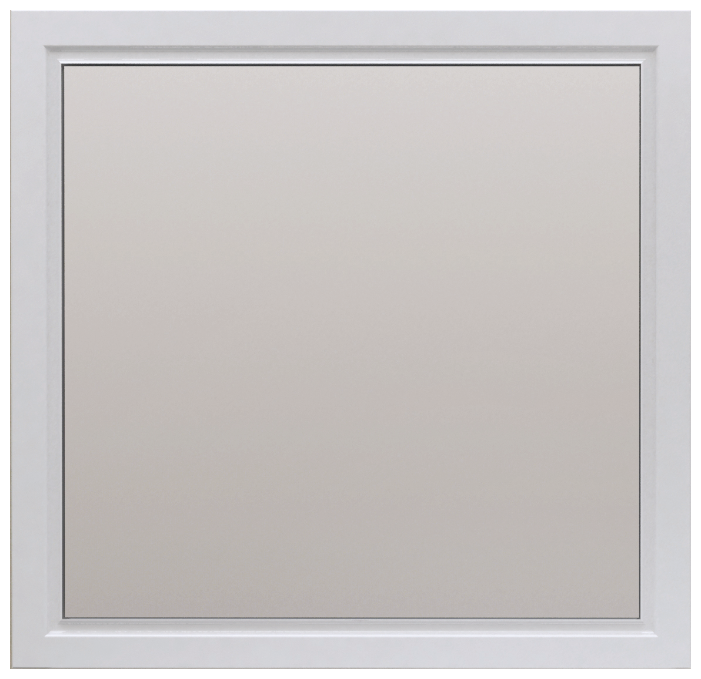 Зеркало 1Marka Прованс 85 Белый глянец (83х85) в раме (фото modal 1)