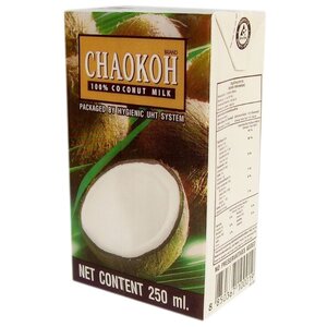 Chaokoh Кокосовое молоко, 250 мл (фото modal nav 1)