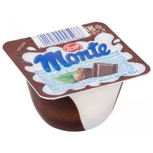 Десерт Monte Молочный с шоколадом и лесными орехами 13.3%, 55 г (фото modal nav 1)