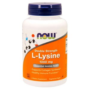 Аминокислота NOW L-Lysine 1000 mg (250 таблеток) (фото modal nav 1)