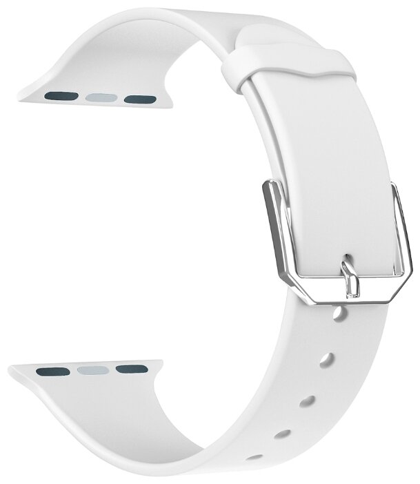 Lyambda Силиконовый ремешок Alcor для Apple Watch 38/40 mm (фото modal 6)