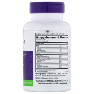 Омега жирные кислоты Natrol Omega 3-6-9 Complex 1200 mg (90 капсул) (фото modal nav 2)