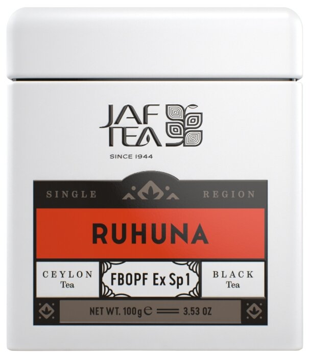 Чай черный Jaf Tea Single region Ruhuna FBOPF Ex Sp1 подарочный набор (фото modal 1)