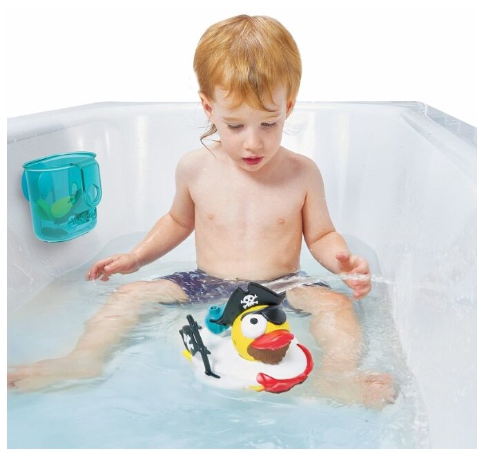 Игрушка для ванной Yookidoo Утка-пират с водометом и аксессуарами (40170) (фото modal 8)