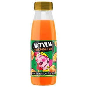 Сывороточный напиток Актуаль персик-маракуйя 310 г (фото modal nav 1)