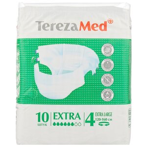 Подгузники для взрослых TerezaMed Extra (10 шт.) (фото modal nav 3)