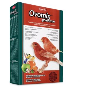 Padovan корм Ovomix Gold Rosso для птенцов с красным оперением (фото modal nav 1)