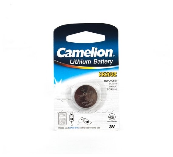Батарейка Camelion CR2032 (фото modal 2)