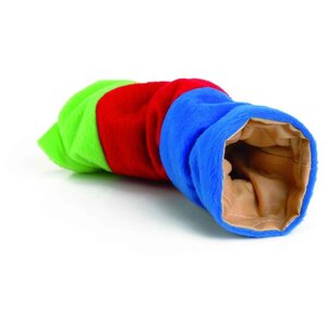 Игрушка для грызунов IPTS Туннель плюшевый цветной 35 см (фото modal nav 1)