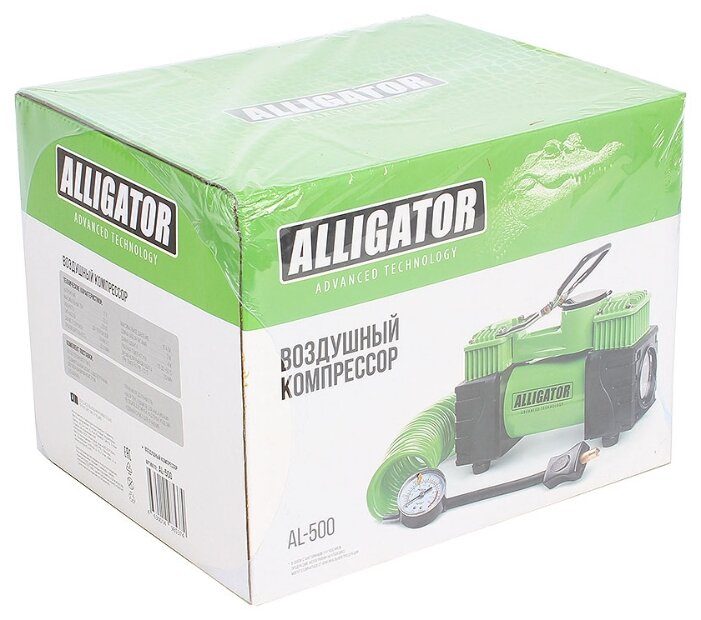 Автомобильный компрессор Alligator AL-500 (фото modal 4)