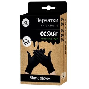 Перчатки смотровые Ecolat Non allergic (фото modal nav 14)