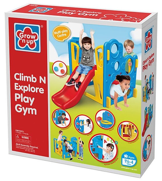 Спортивно-игровой комплекс Grow'N Up Climb N Explore Play Gym (фото modal 5)