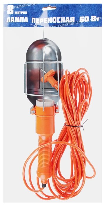 Переносной светильник ЕРМАК 669215, 60 Вт, шнур 8 м (фото modal 4)