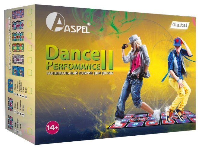Музыкальный коврик Aspel Dance Perfomance II ТВ (16 бит) для двоих, 010:L (фото modal 8)