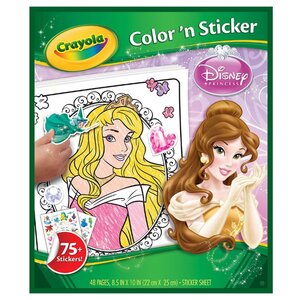 Crayola Раскраска с наклейками. Принцессы (фото modal nav 1)