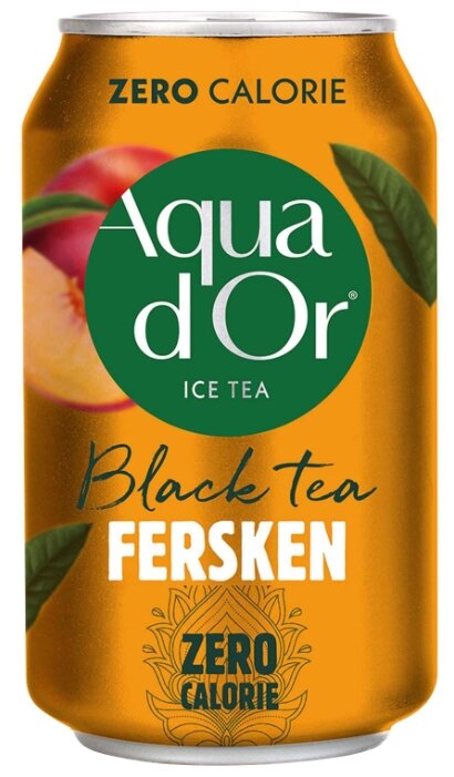 Чай Aqua D'Or Black Tea Fersken, банка (фото modal 1)