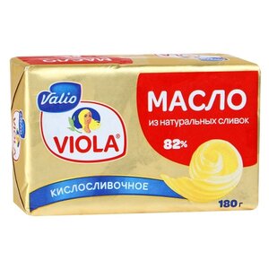 Valio Масло сладко-сливочное 82%, 180 г (фото modal nav 1)