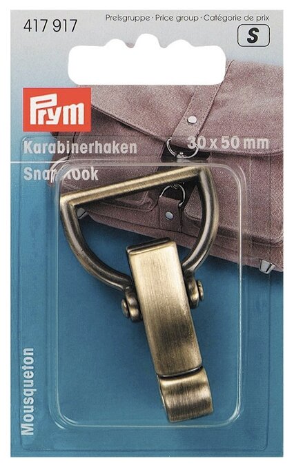 Prym Карабин для сумок 30х50мм (фото modal 1)