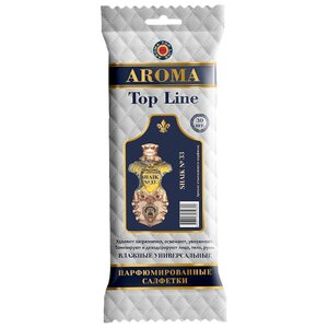 Влажные салфетки AROMA TOP LINE универсальные парфюмированные Shaik 33 (фото modal nav 1)