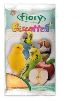 Лакомство для птиц Fiory Biscottelli с яблоком (02005) (фото modal 1)