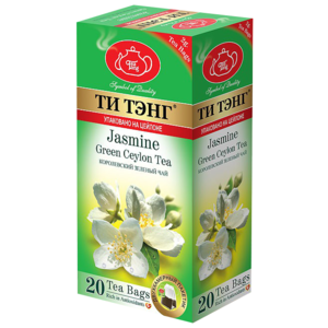 Чай зеленый Ти Тэнг Jasmine в пакетиках (фото modal nav 1)