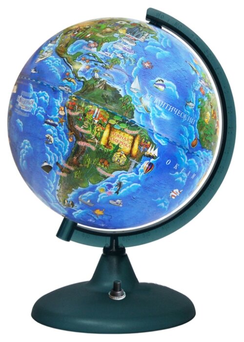 Глобус зоогеографический Глобусный мир Детский 210 мм (16005) (фото modal 1)