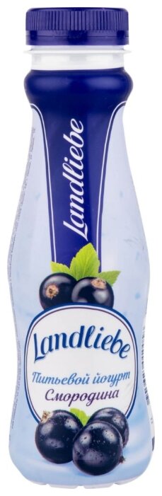 Питьевой йогурт Landliebe Смородина 1.5%, 275 г (фото modal 1)