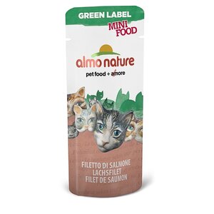 Лакомство для кошек Almo Nature Green Label Mini Food Филе лосося (фото modal nav 1)
