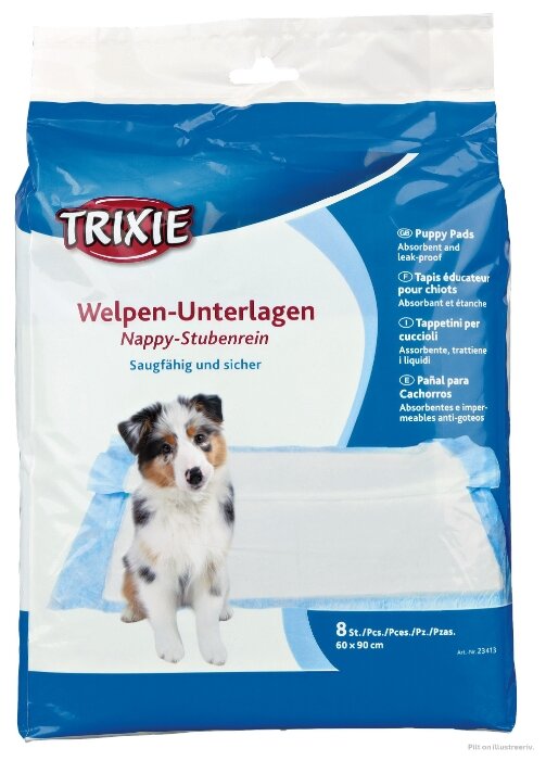 Пеленки для собак впитывающие TRIXIE 23413 60х90 см (фото modal 1)