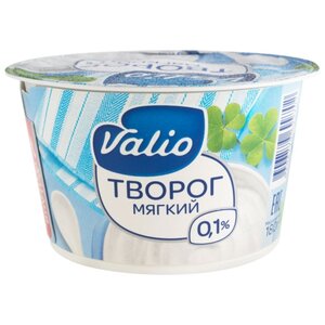 Valio Творог мягкий обезжиренный 0.1%, 180 г (фото modal nav 1)