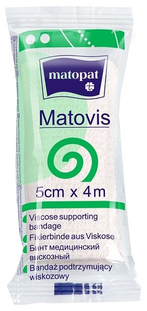 Matopat бинт медицинский вискозный нестерильный Matovis (фото modal 2)
