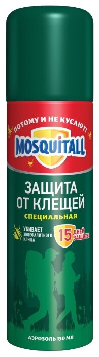 Аэрозоль Mosquitall Защита от клещей (фото modal 1)