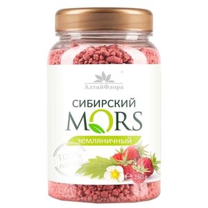 Смесь для напитка АлтайФлора Сибирский MORS земляничный 250 г (фото modal nav 1)
