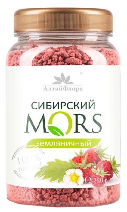 Смесь для напитка АлтайФлора Сибирский MORS земляничный 250 г (фото modal 1)