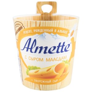 Сыр Almette творожный с сыром Маасдам 60% (фото modal nav 1)