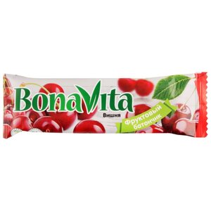 Фруктовый батончик Bona Vita без сахара Вишня, 40 г (фото modal nav 1)