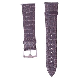 GSMIN Кожаный ремешок Crocodile Leather для Samsung Gear S3 Frontier/Classic/Galaxy Watch (46 mm) (фото modal nav 2)