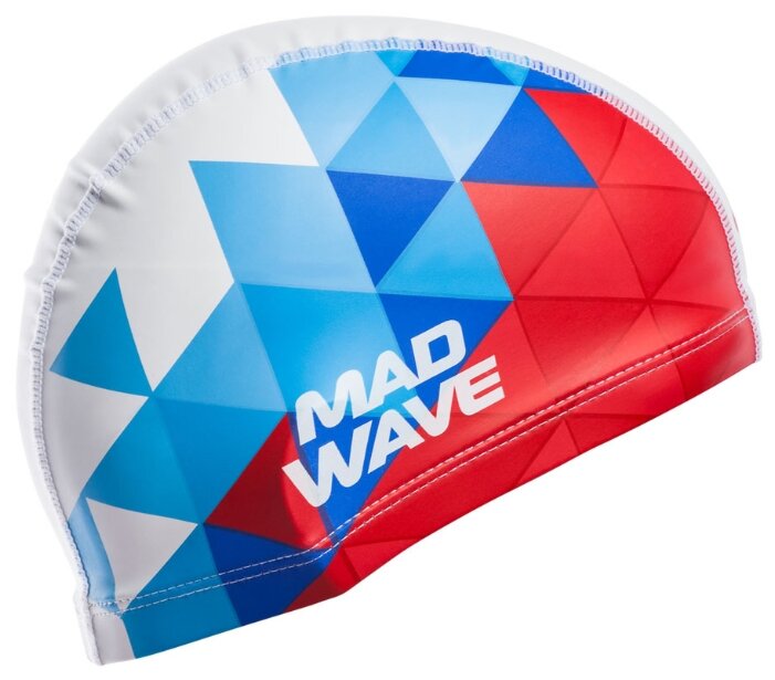 Шапочка для плавания MAD WAVE Tricolor (фото modal 3)