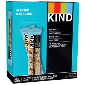 Ореховый батончик KIND Almond & Coconut, 12 шт (фото modal nav 1)