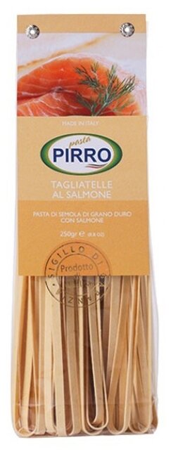 Pasta Pirro Макароны Tagliatelle с лососем, 250 г (фото modal 1)