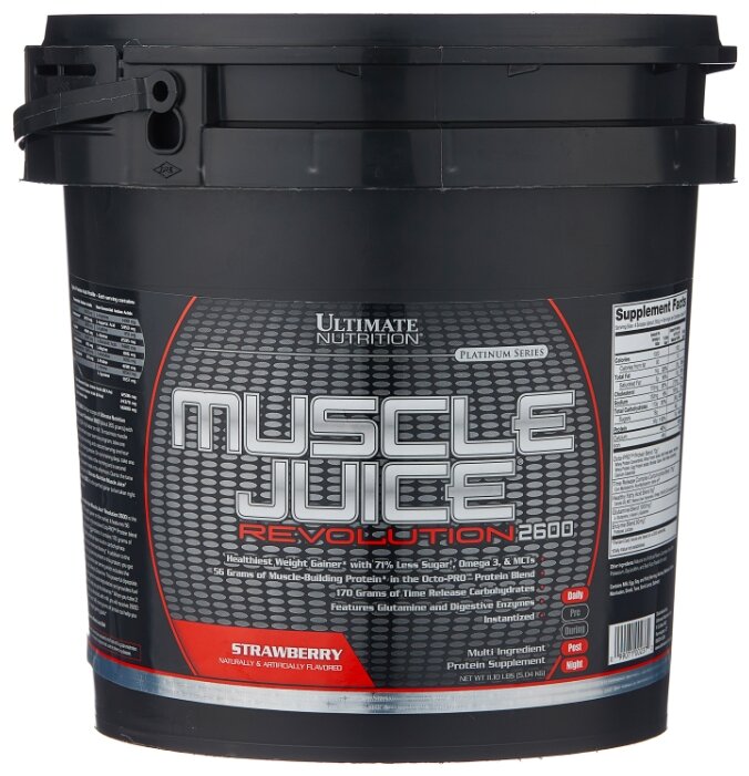 Гейнер Ultimate Nutrition Muscle Juice Revolution (5.04 кг) (фото modal 7)