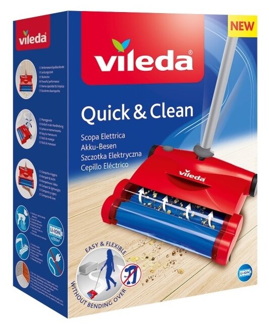 Электровеник Vileda Е-Свипер Quick&Clean (фото modal 3)